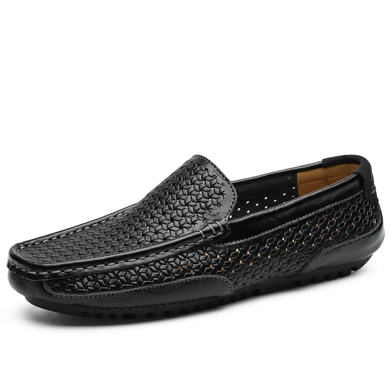 Sommer-Loafer aus Kunstleder für Herren