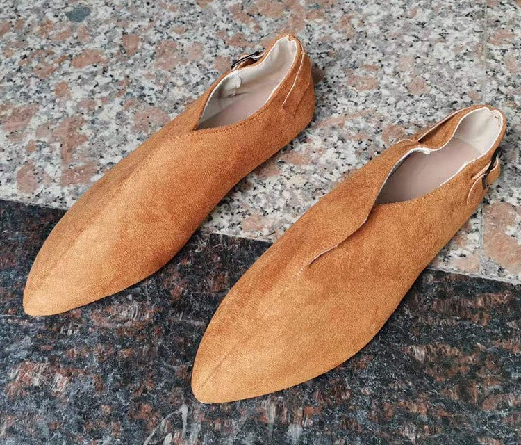 Damen-Sommer-Mokassins aus Kunstwildleder