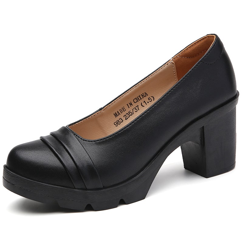 Sommer-Loafer mit Absatz für Damen