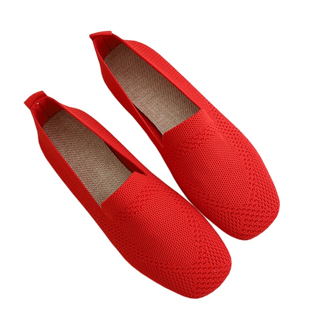 Weiche Mesh-Mokassins für Damen
