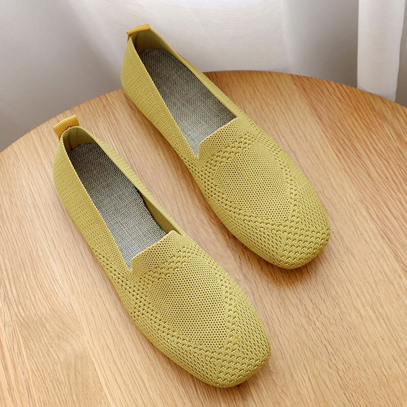 Weiche Mesh-Mokassins für Damen