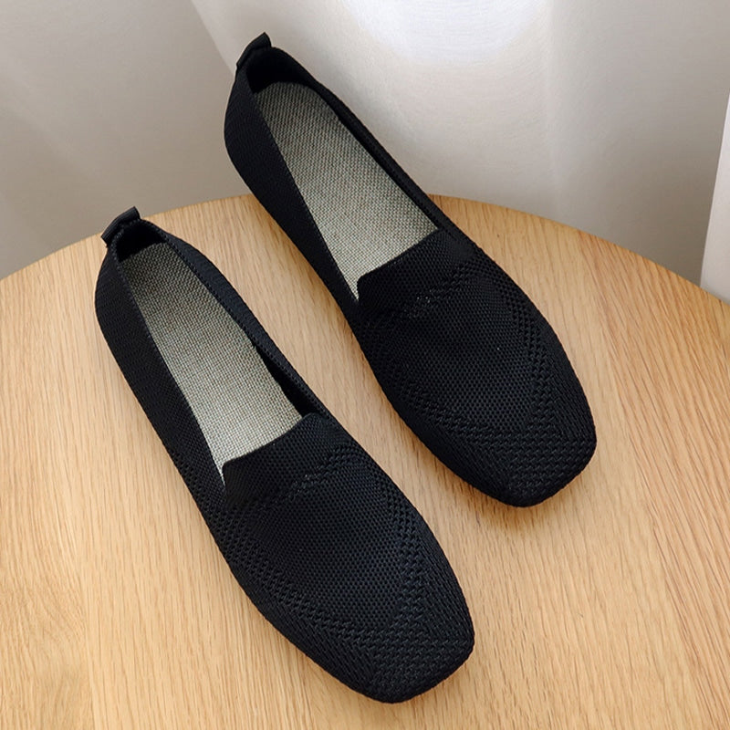 Weiche Mesh-Mokassins für Damen