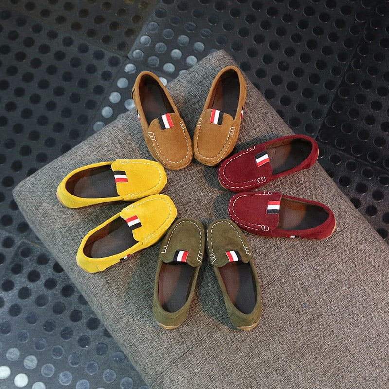 Weiche Slipper-Mokassins für Jungen