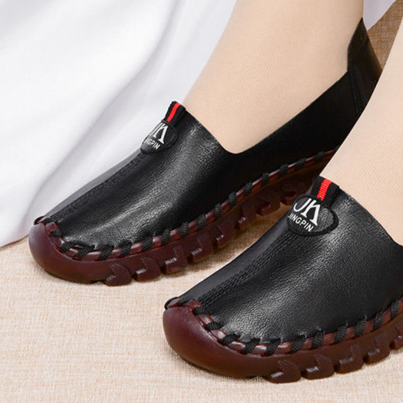 Weiche orthopädische Mokassins für Damen