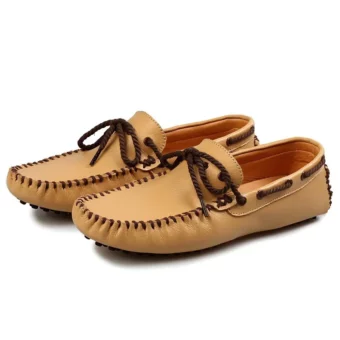 Vintage-Bootsmokassins für Männer